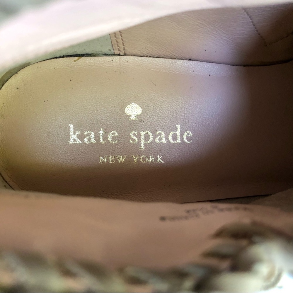 Kate Spade Ankle Boots Booties Studs Tassels Size 6.5 - Picture 4 of 10